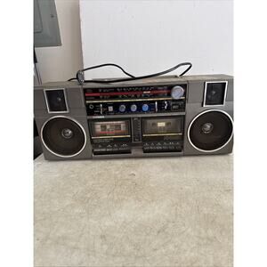 Vintage Fisher Stereo Boombox PH-W407L High Fidelity Radio AM/FM German Plug